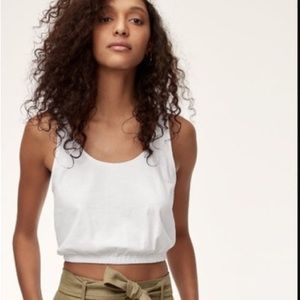 Aritzia Wilfred Piaf Tank Cropped